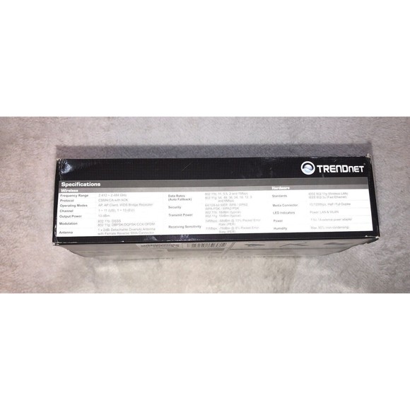 🌻3for$25 TRENDnet TEW-430APB Wireless-G 54Mbps Access Point AP ***-Not Tested-* - Picture 2 of 12